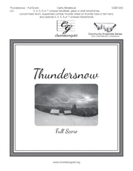 Thundersnow Handbell sheet music cover Thumbnail